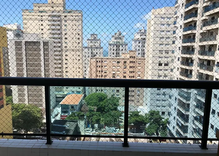 Apto Aconchegante, Bem Localizado, Churrasqueira Na Varanda, Servico De Limpeza Diaria, Servico De Praia - Pitangueiras - Guarujá